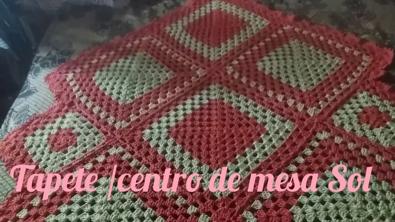 Tapete.centro de mesa Sol