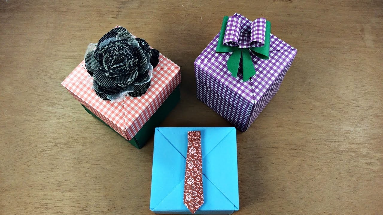 Caixinha de origami passo a passo - Embalagem - DIY