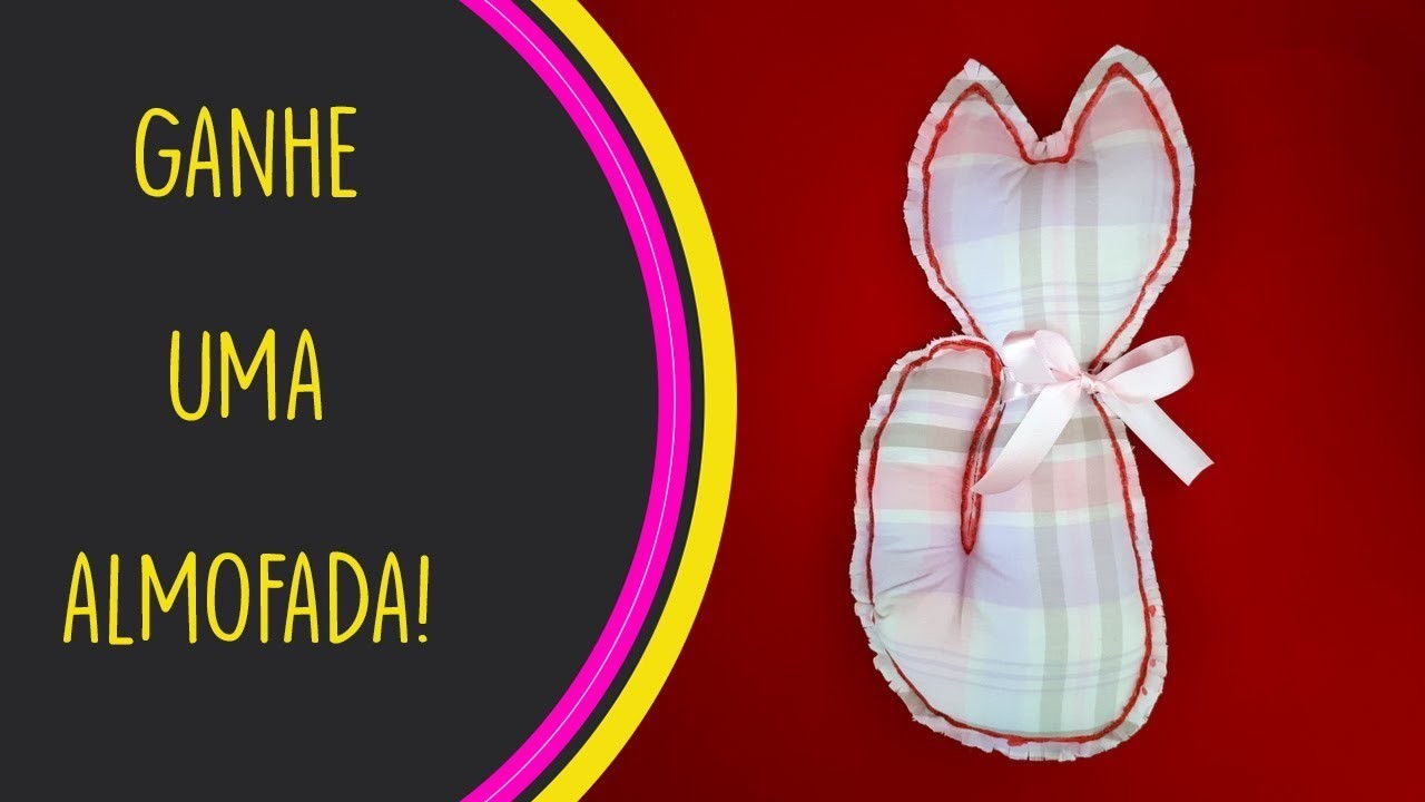 DIY - ALMOFADA DE GATINHO!   FÁCIL E BARATA!