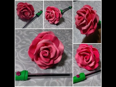 Diy Presente de dia das mães Caneta Rosa ????