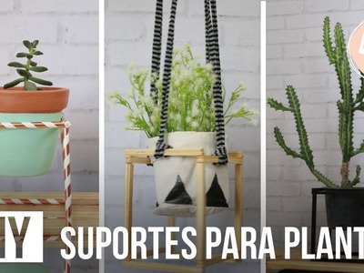 DIY - SUPORTE PARA PLANTAS GEOMÉTRICO | VEDA #18