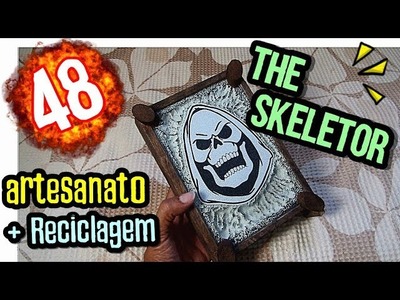 Esqueleto de He-Man meu artesanato com reciclagem - Minhas Artes HD