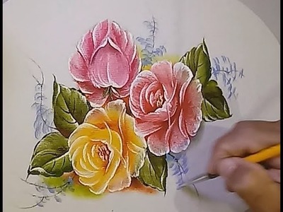 Roberto Ferreira - Aprenda a Pintar Rosas Sem Desenhar