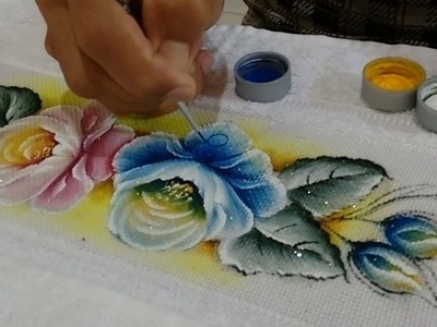 Roberto Ferreira - Aprenda a pintar Rosas Azul