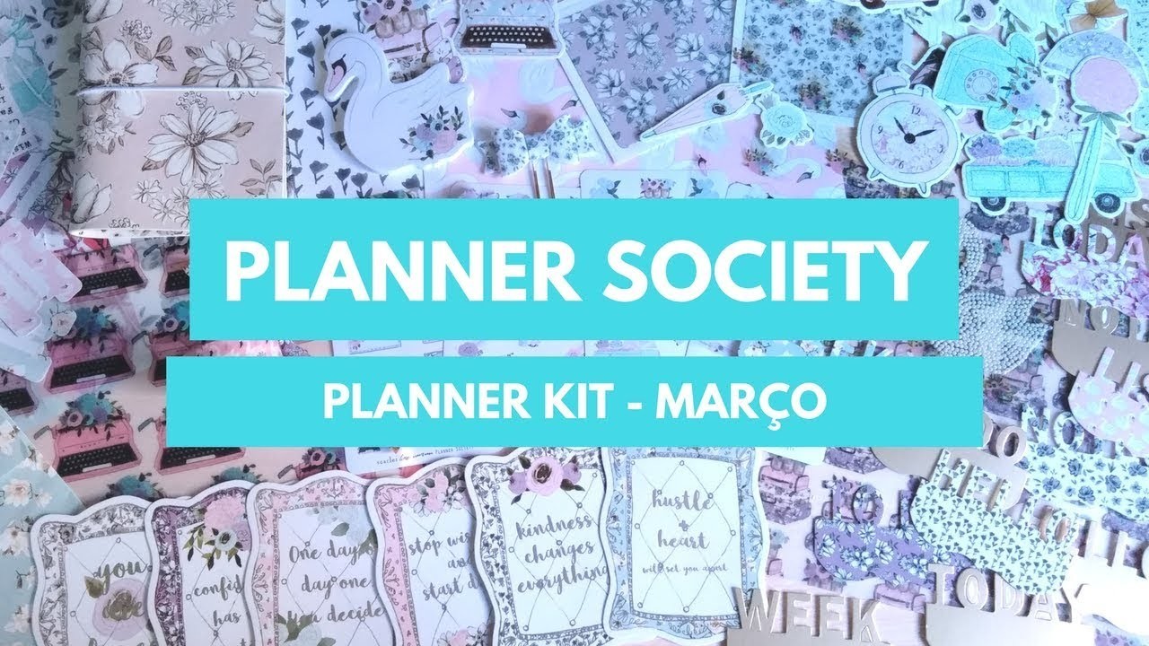 The Planner Society - Kit de Março (PT-BR)