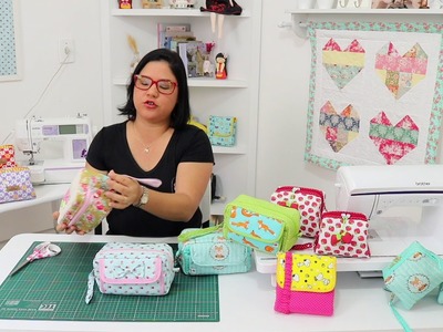 (Aula Paga R$35,00) Aula 24 - Necessaire Dupla Valeria