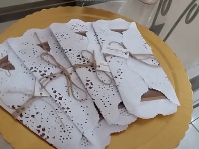 COMO FAZER CONVITE DE CASAMENTO RÚSTICO? DIY| Faça vocÊ Mesmo.|