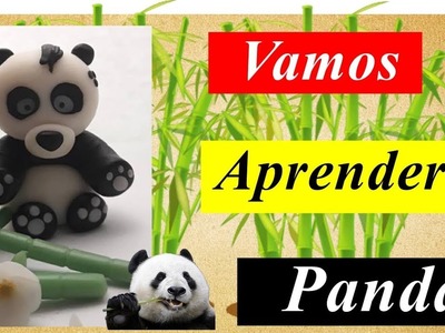 Como Fazer Panda | Porcelana Fria | Krup Artes Biscuit