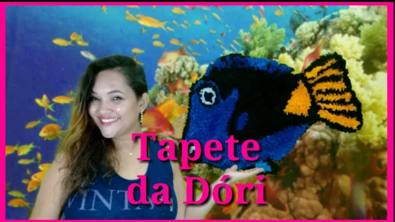 Como fazer tapete fru fru da  Dóri!
