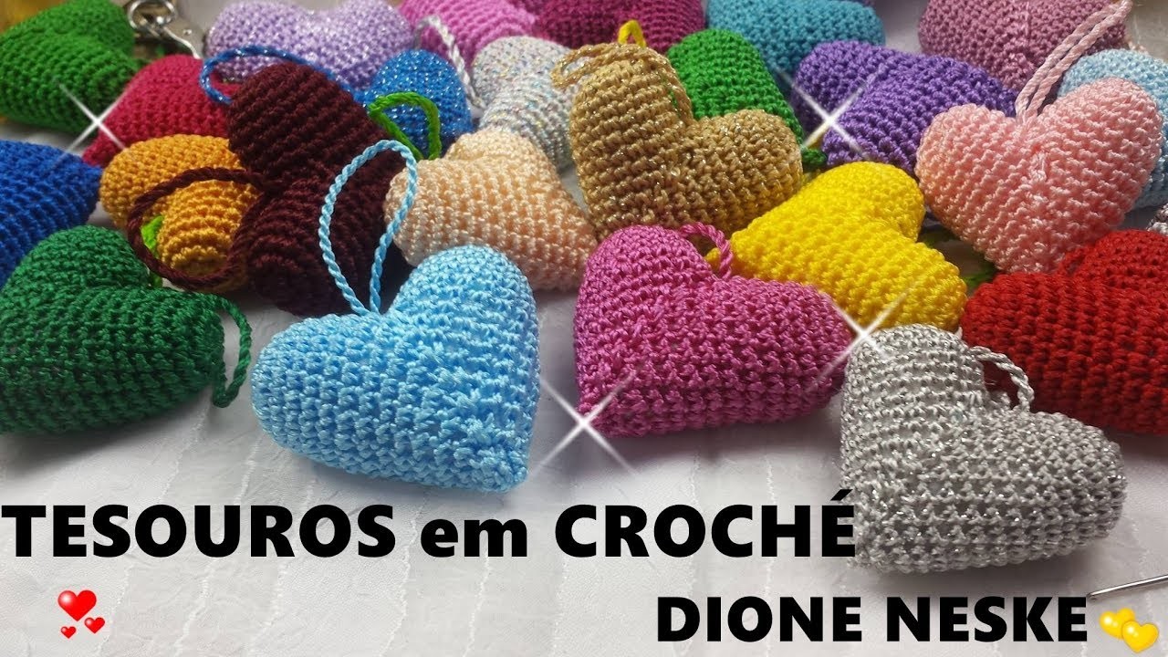 Como ganhar R$ com Croché; Chaveirinho LOVE - Versão EXTENSA Parte 1