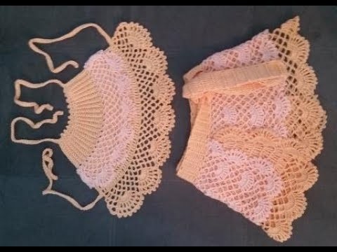 Cropped croche envelope