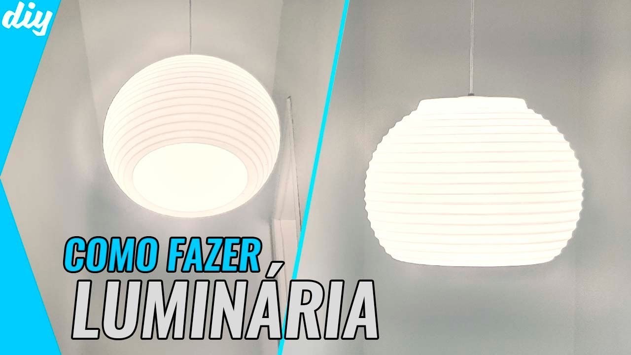 Diário de Reforma #21 | Luminária DIY