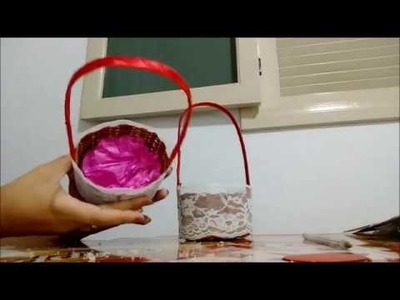DIY - CESTINHAS PARA KITS DIA DAS MÃES