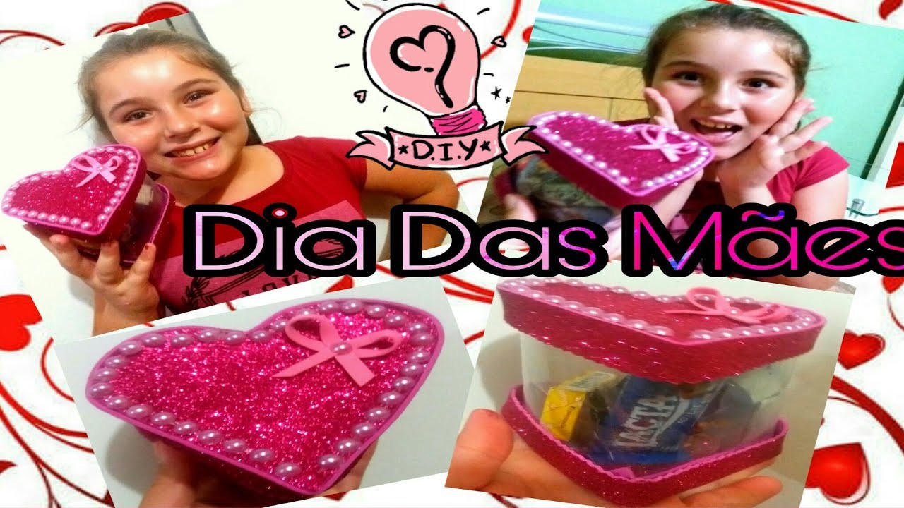 DIY Dia Das Mães, ideias para presentear sua mãe:(Porta Bombom.Porta Joias.Garrafa PeT)Bruna pachla