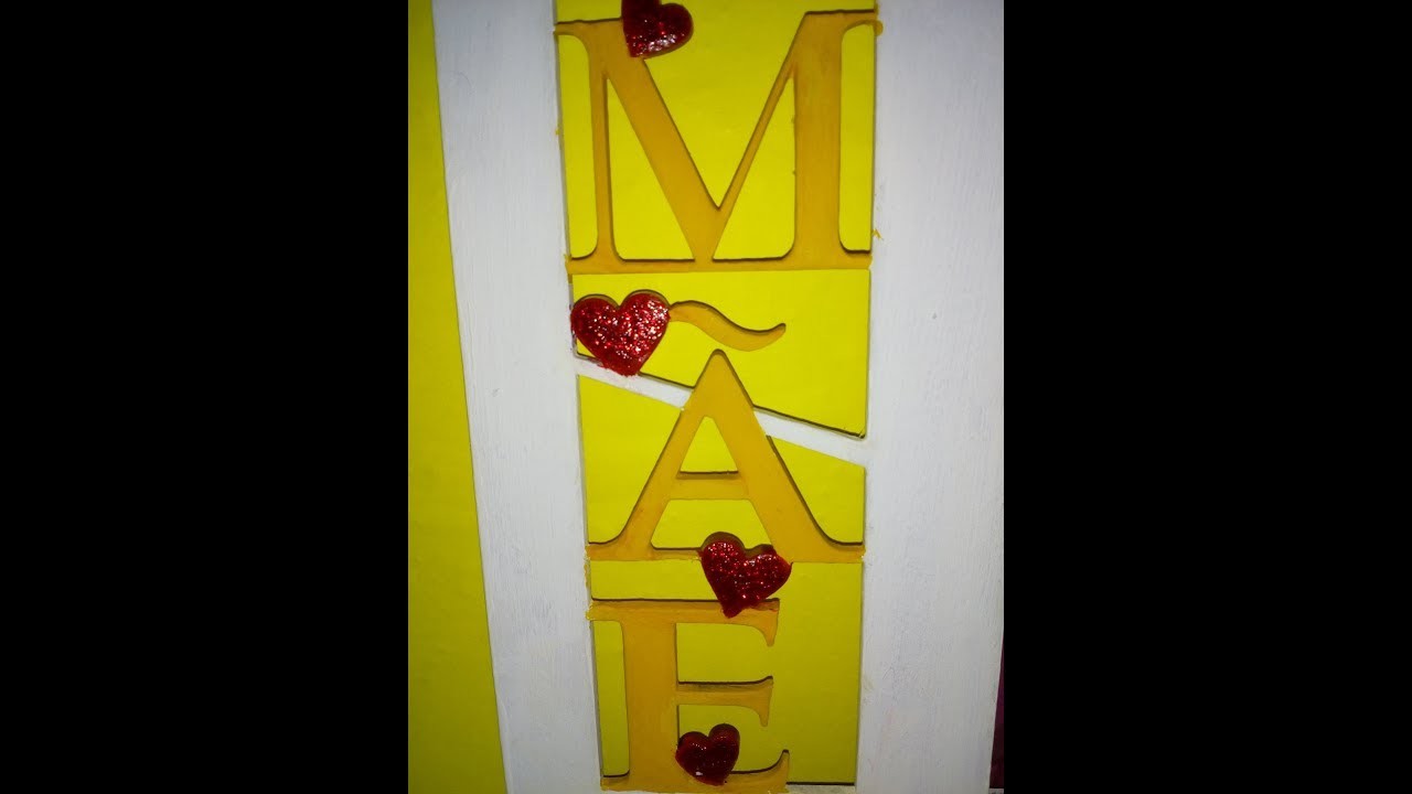 DIY Feliz dia das Mães