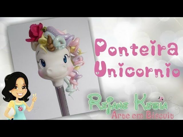 Diy Ponteira Unicornio   Biscuit