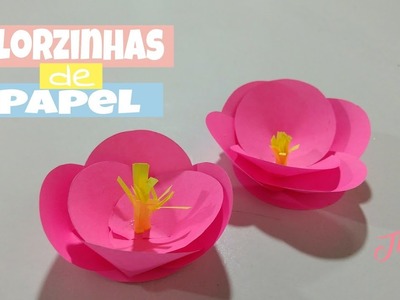 Flor de papel para decoração - DIY | Thais Limaa
