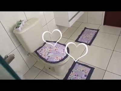 Jogo de Banheiro Simples e Fácil - PASSO A PASSO -Simple and Easy Bathroom Set-Ванная комната