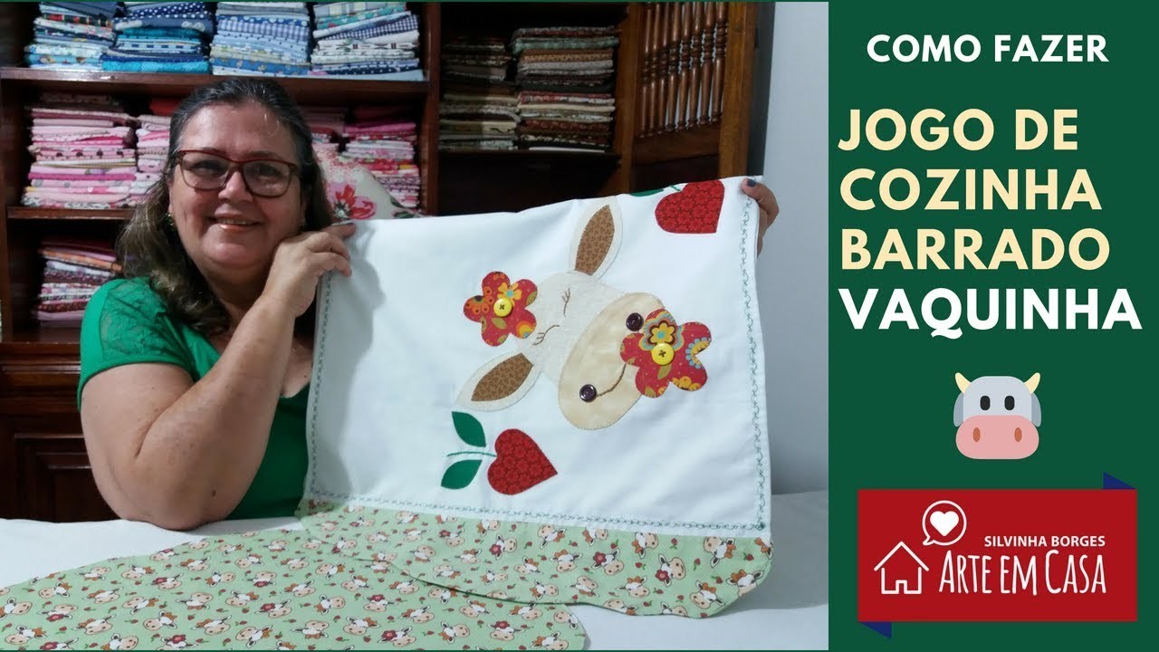 Jogo de Cozinha Barrado