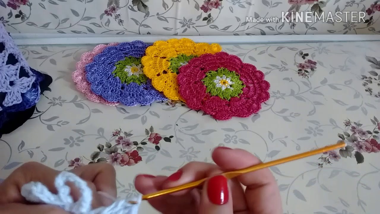 Motivo em crochê para vários trabalhos #3