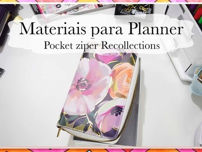 Planner carteira - Review Planner Pocket Recollection