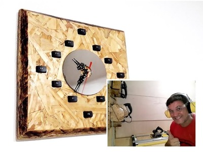 RELÓGIO DE PAREDE - PASSO A PASSO (COMO FAZER)