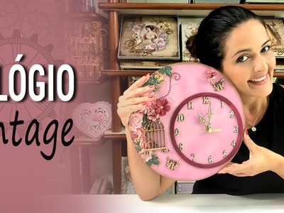 Relógio Vintage I Marisa Magalhães