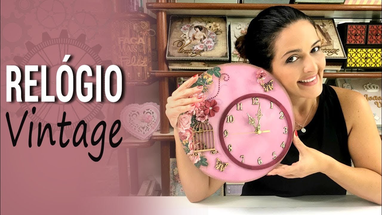 Relógio Vintage I Marisa Magalhães