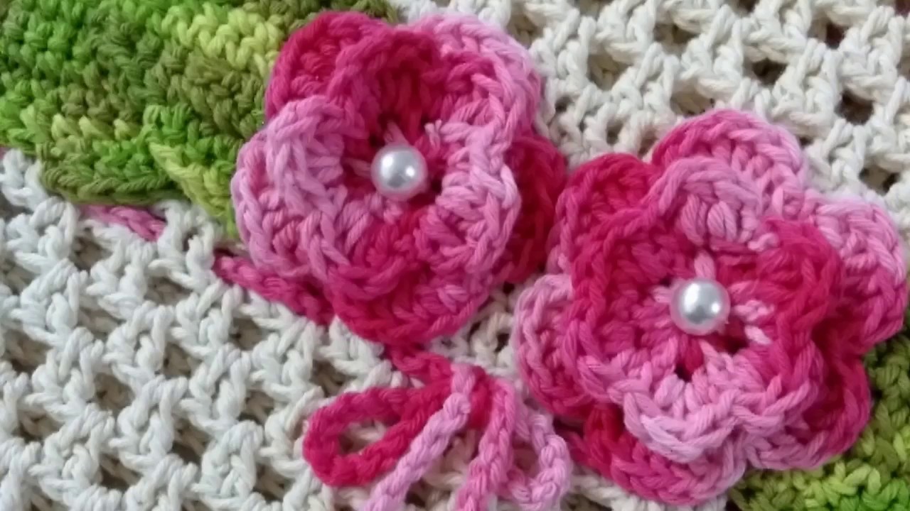 Como fazer flor dupla em crochê linda e fácil #edyartscriativa #edyarts #flordecrochê