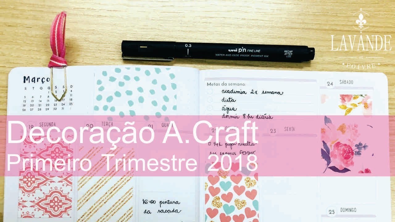 Decoração A.Craft - Primeiro Trimestre 2018