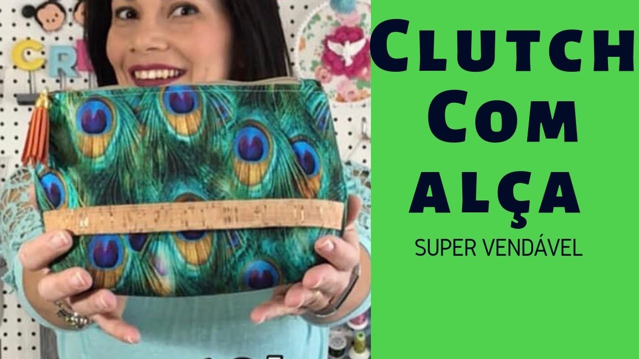 DIY Bolsa Rita - DIY Clutch Bag - Free Pattern - Tuto Coulture