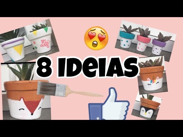 DIY - PERSONALIZANDO VASINHOS DE CERÂMICA