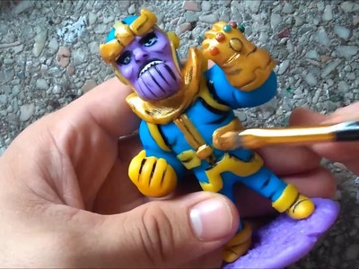 DIY -THANOS- GUERRA INFINITA (TOY) BISCUIT- LUIZ COSTA