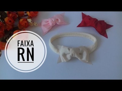 Faixa RN slim laço simples