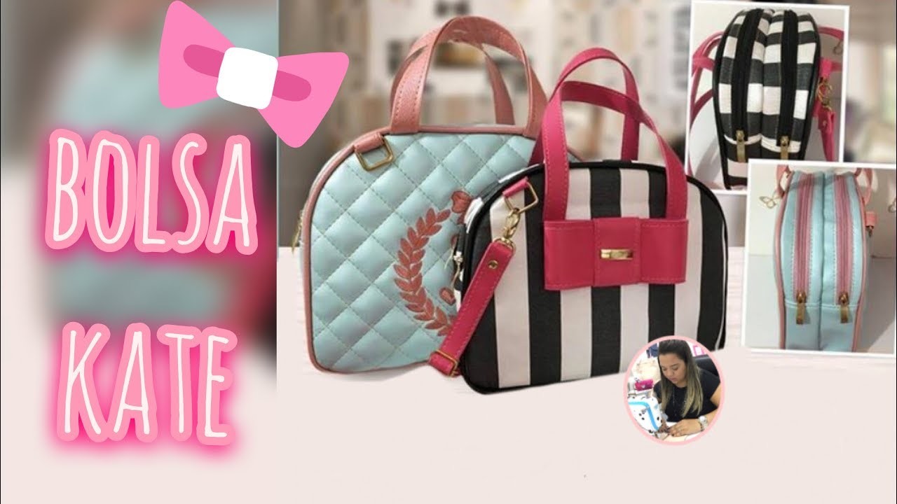 Live 17.05 bolsa Kate com dois compartimentos .