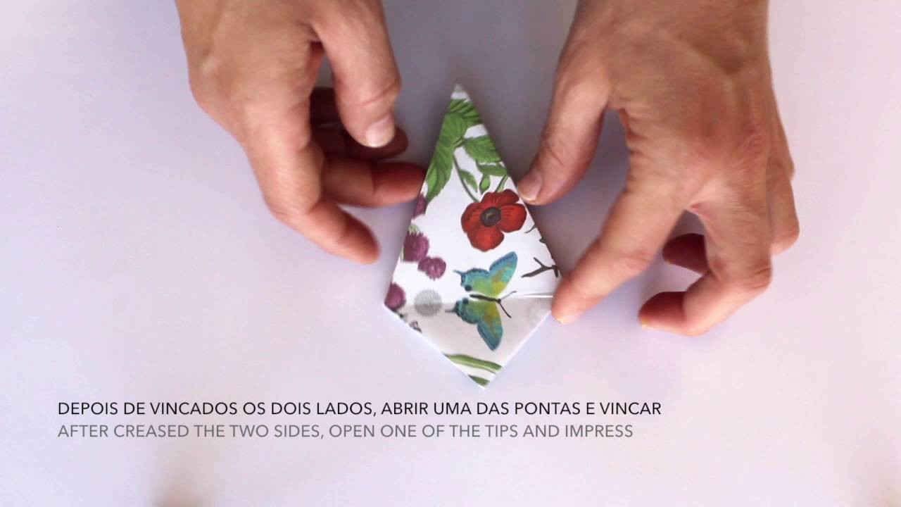 Origami Andorinha origin.al