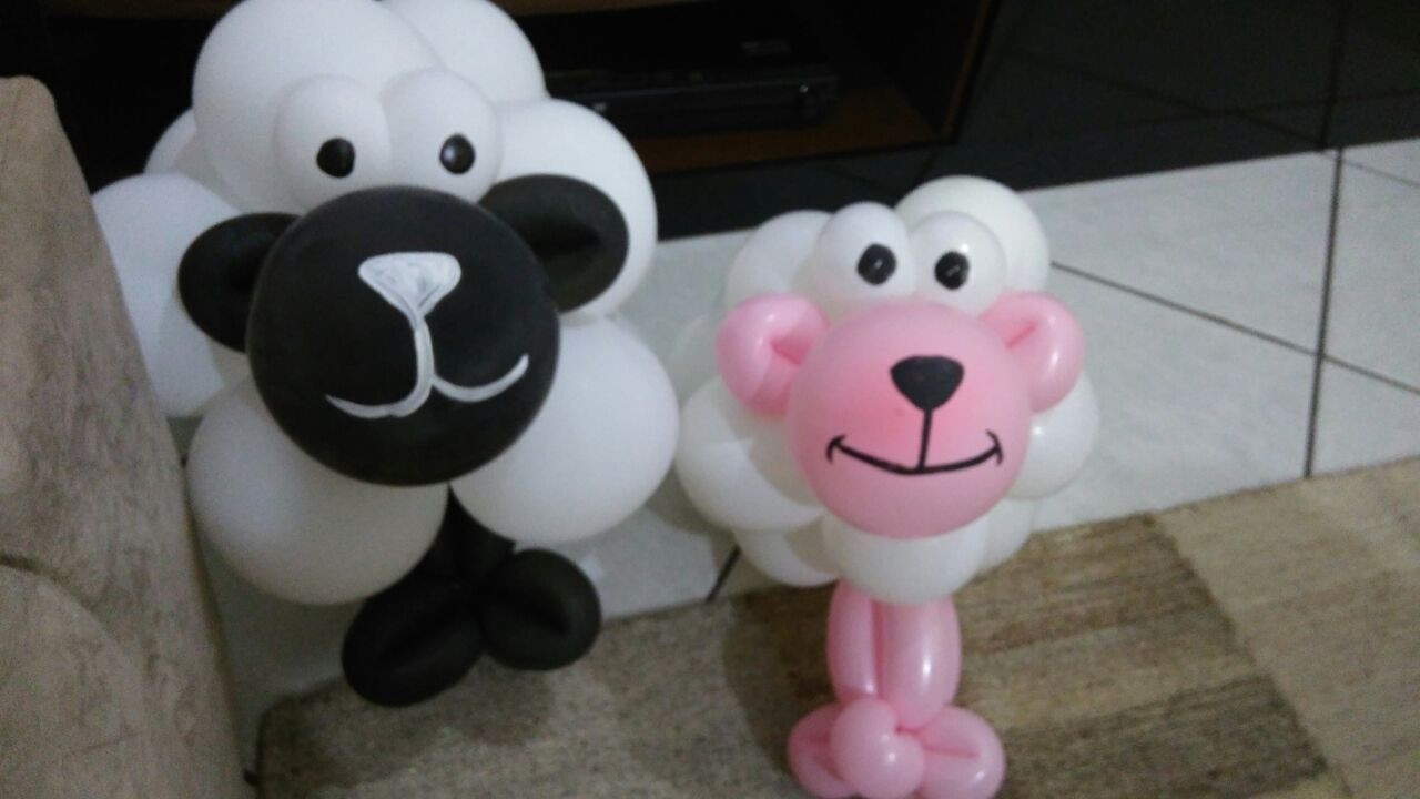 Ovelhas em balões (sheep ballons)