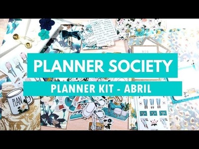 The Planner Society - Kit de Abril (PT-BR)