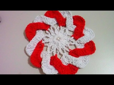 Vamos Agora Aprender fazer a Flor Em Crochê