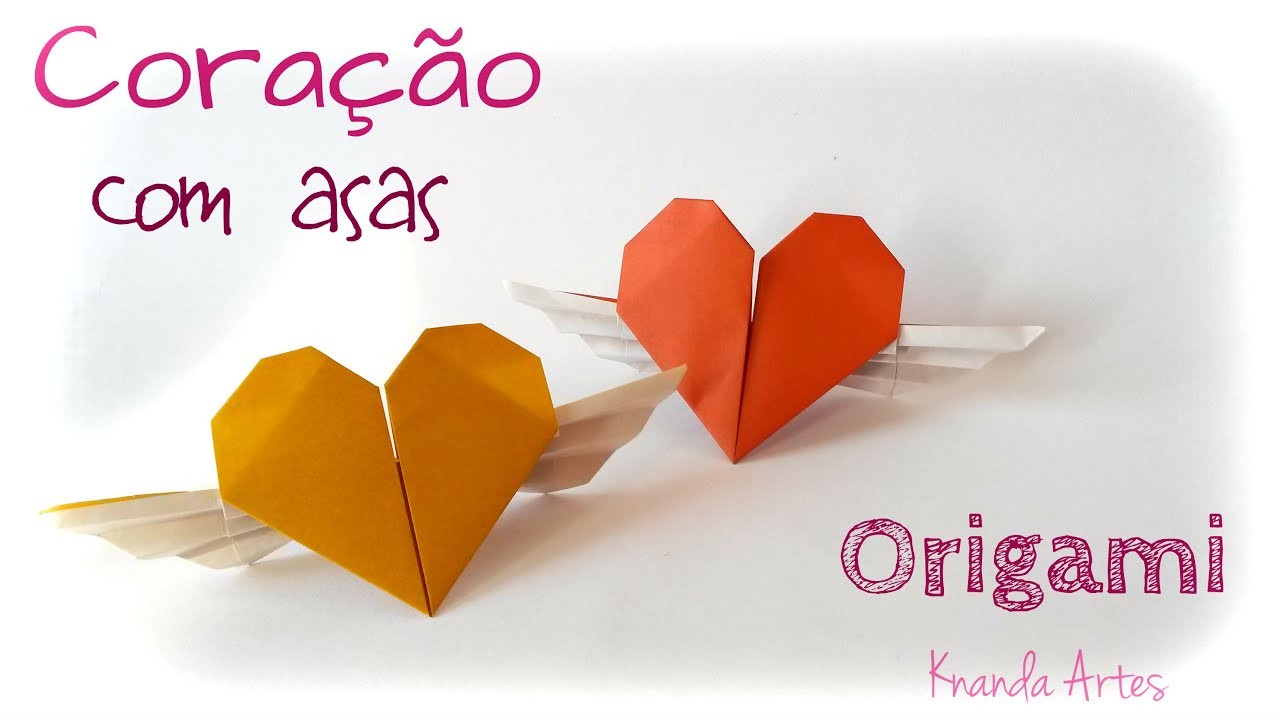Como fazer Coração de papel - Origami