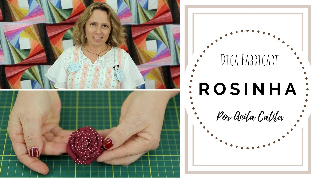 Dica Fabricart: Rosinha por Sandra Reis