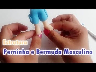 Estrutura Perninha e Bermuda Masculina - Lilica Biscuit