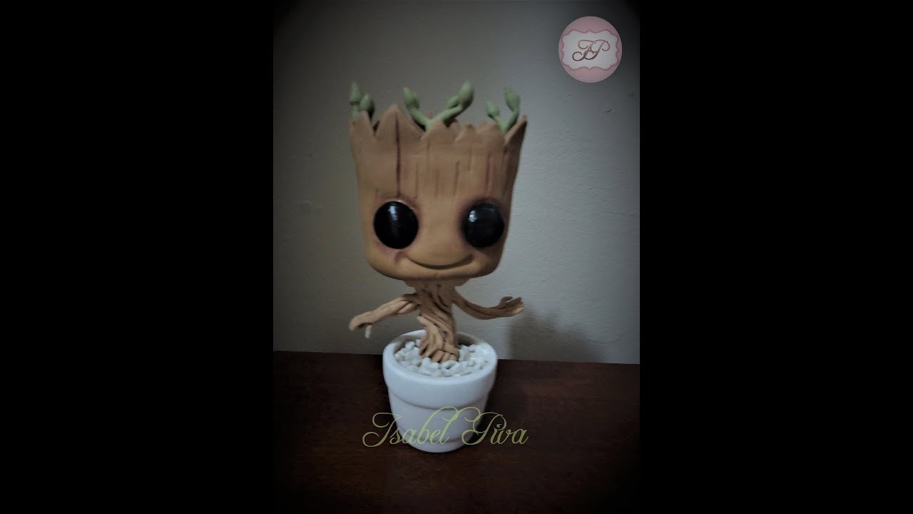 Groot Baby- Guardiões da Galáxia - Vaso decorativo - PARTE I