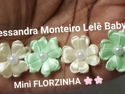 Mini FLORZINHA de Coração na Fita n° 2❤ Elessandra Monteiro Lelê Baby