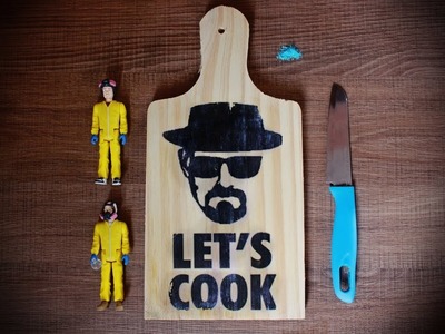 Tábua de cozinha Breaking Bad - Let's Cook