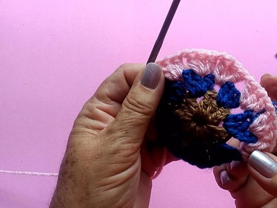 Boina de Crochê Colorida (  Super Fácil  ) @CrisTelesArtesanatos  #crochet #cristelesartesã