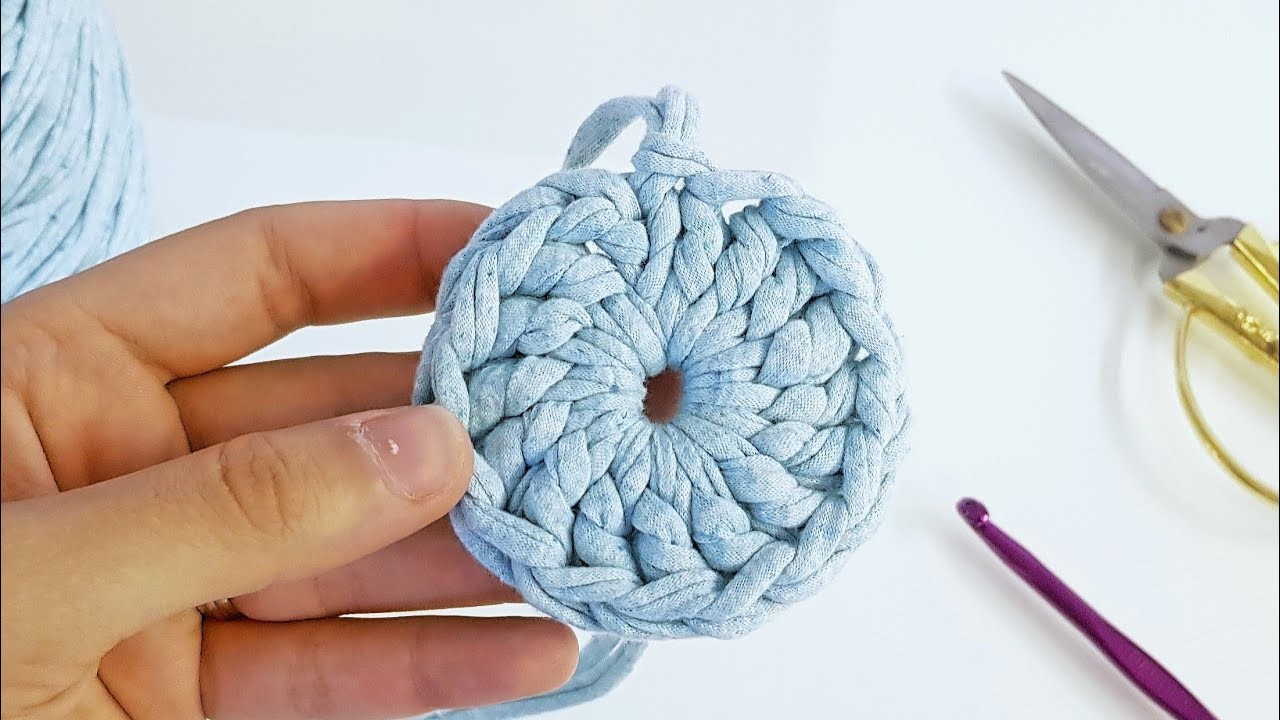 Como Fazer o Círculo Mágico ou Anel Mágico no Crochê - Tutorial de Crochê - Crochet Magic Ring