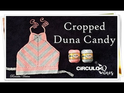 Cropped Croche Candy - Renata Vieira