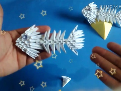 DIY - Origami 3D para Iniciantes - Espinha de Peixe - Brasil