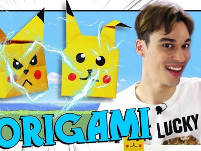 Fazendo Pokémon de Origami